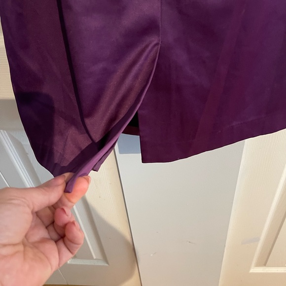 Purple strapless or straps dress - Picture 7 of 10